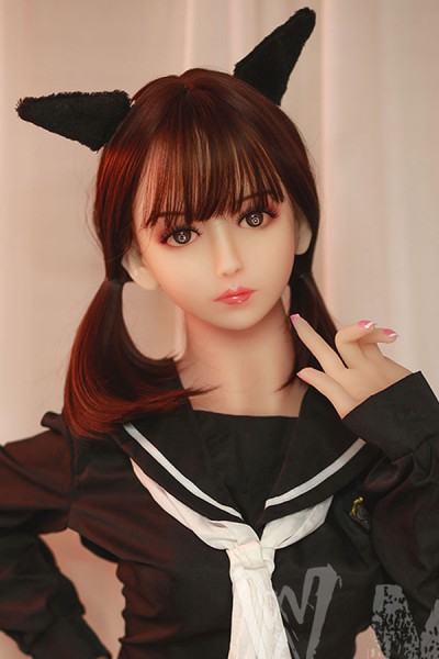 156cm Junko Akitani “Akiya Junko” Small Breasted Love Doll Student Uniform Cosplay WMDOLL B-CUP #153BHead
