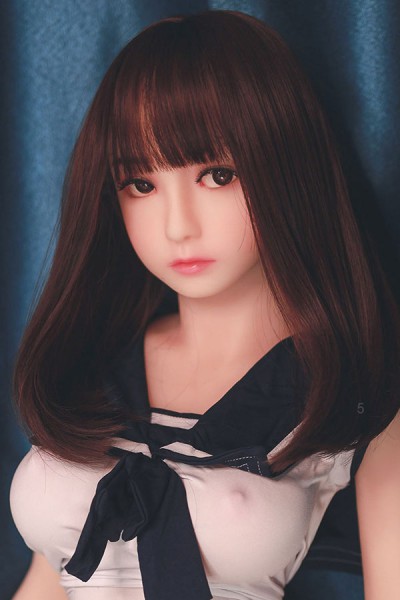 138cm Awata-Sawa “Awata Sawa” Student Uniform Cute female torso sex doll Doll WMDOLL #204Head E-Cup Big Boobs